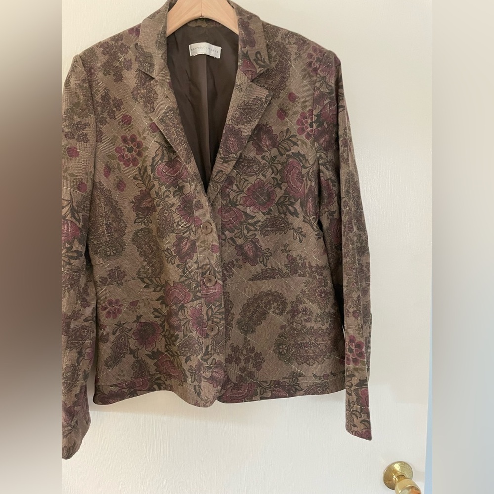 Garfield Marks brown blazer